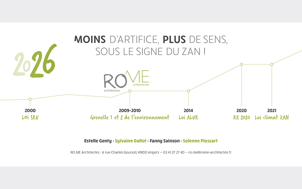 RO.ME ARCHITECTES - Bonne année 2026