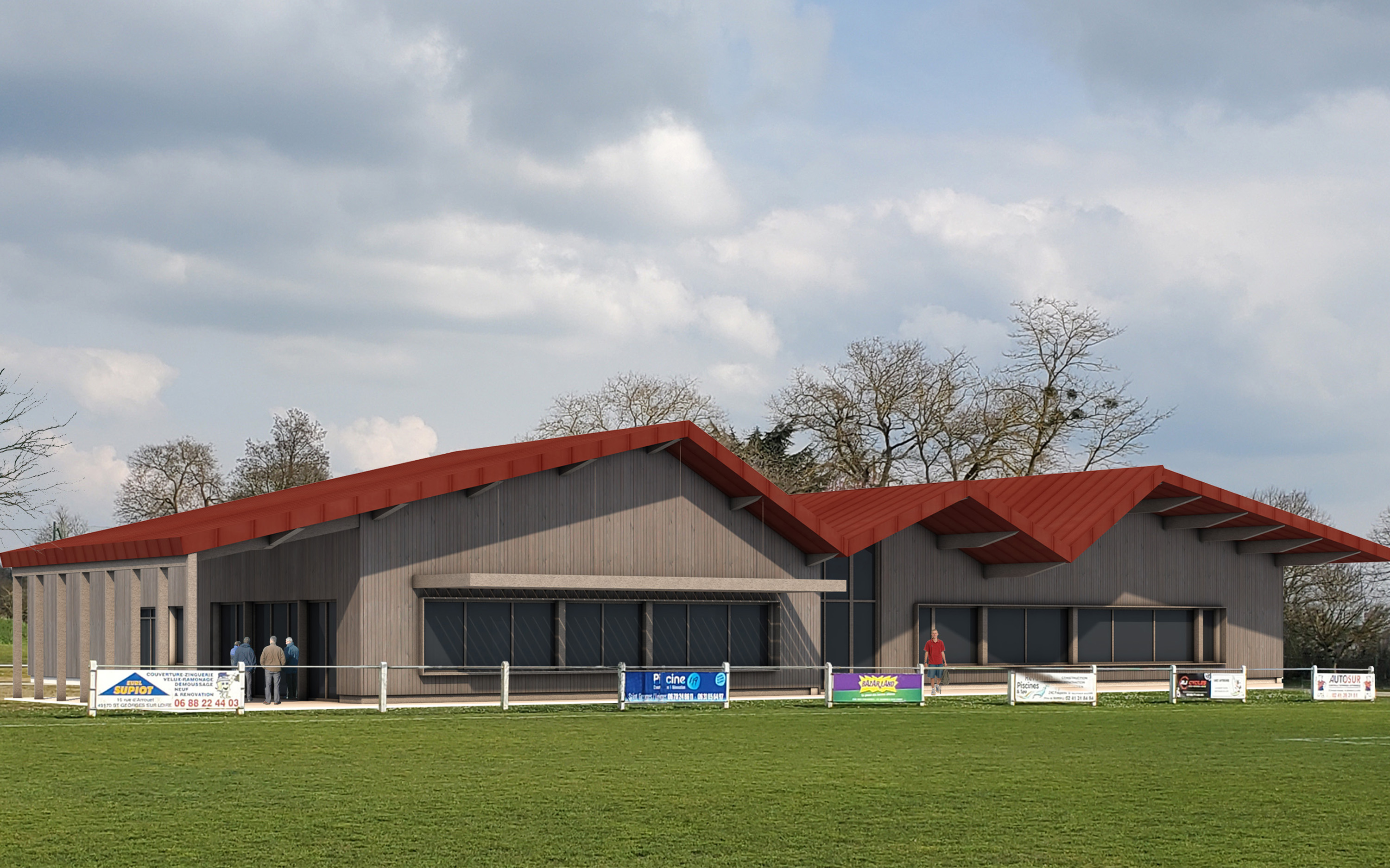 Ro.Me Architectes - Saint-Georges-sur-Loire - Pôle Mixte