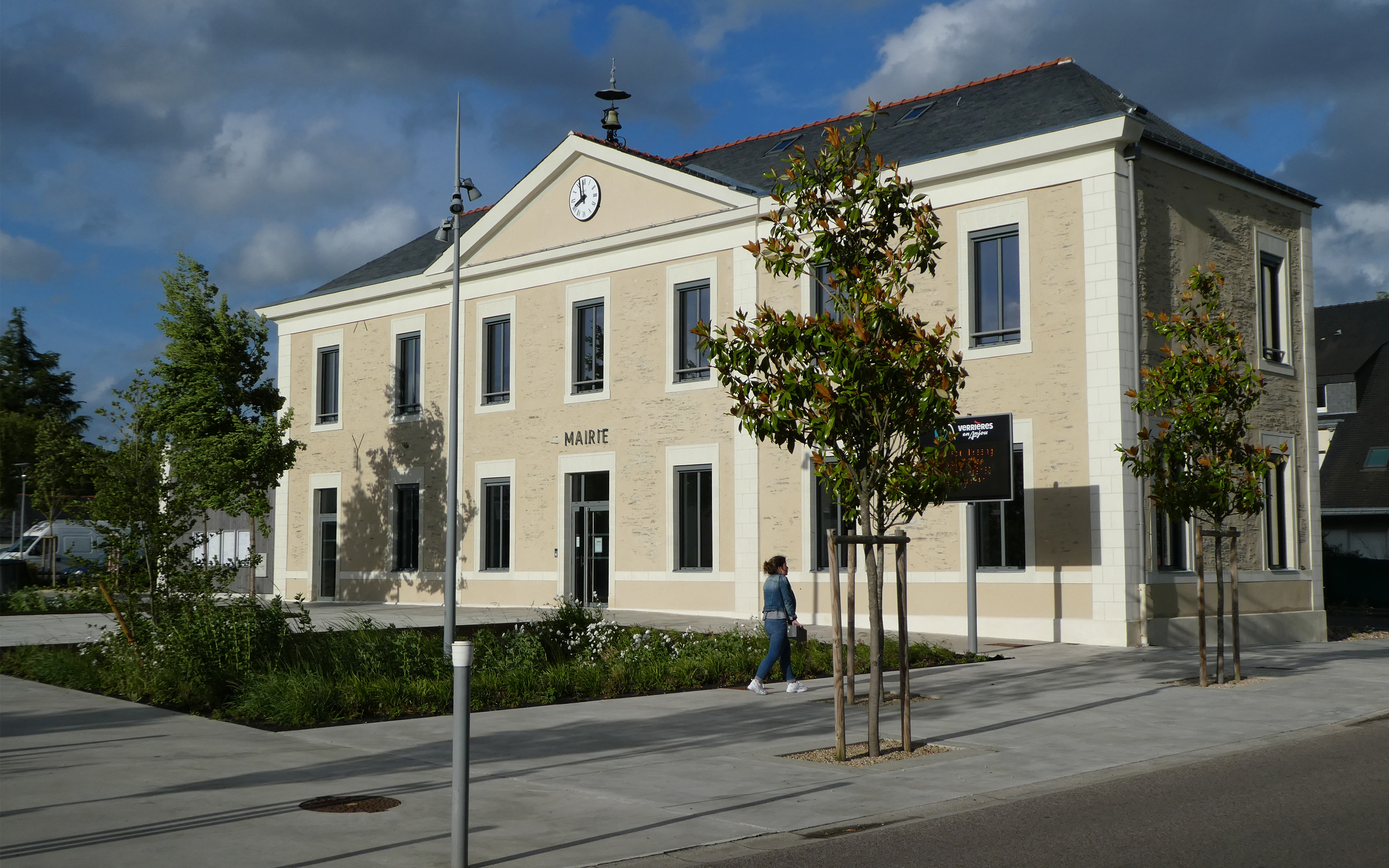Mairie Verrières en Anjou - RO.ME Architectes