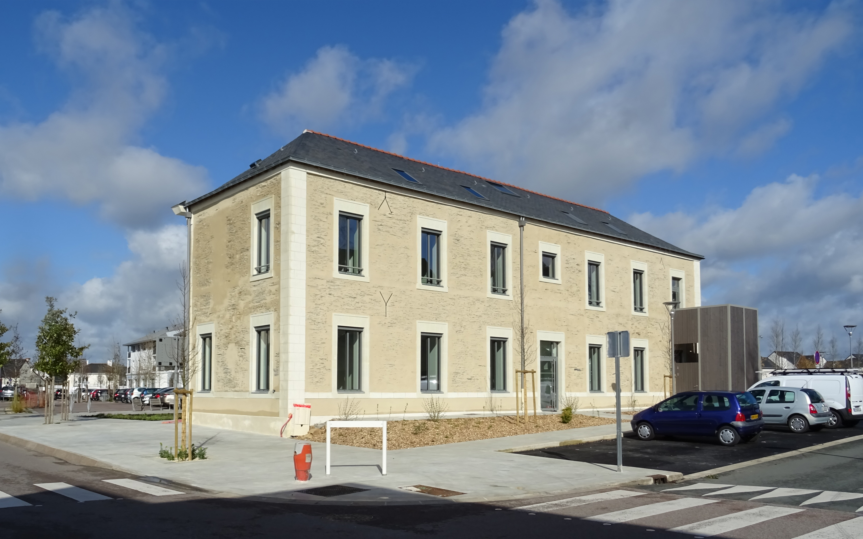 Mairie Verrières en Anjou - RO.ME Architectes