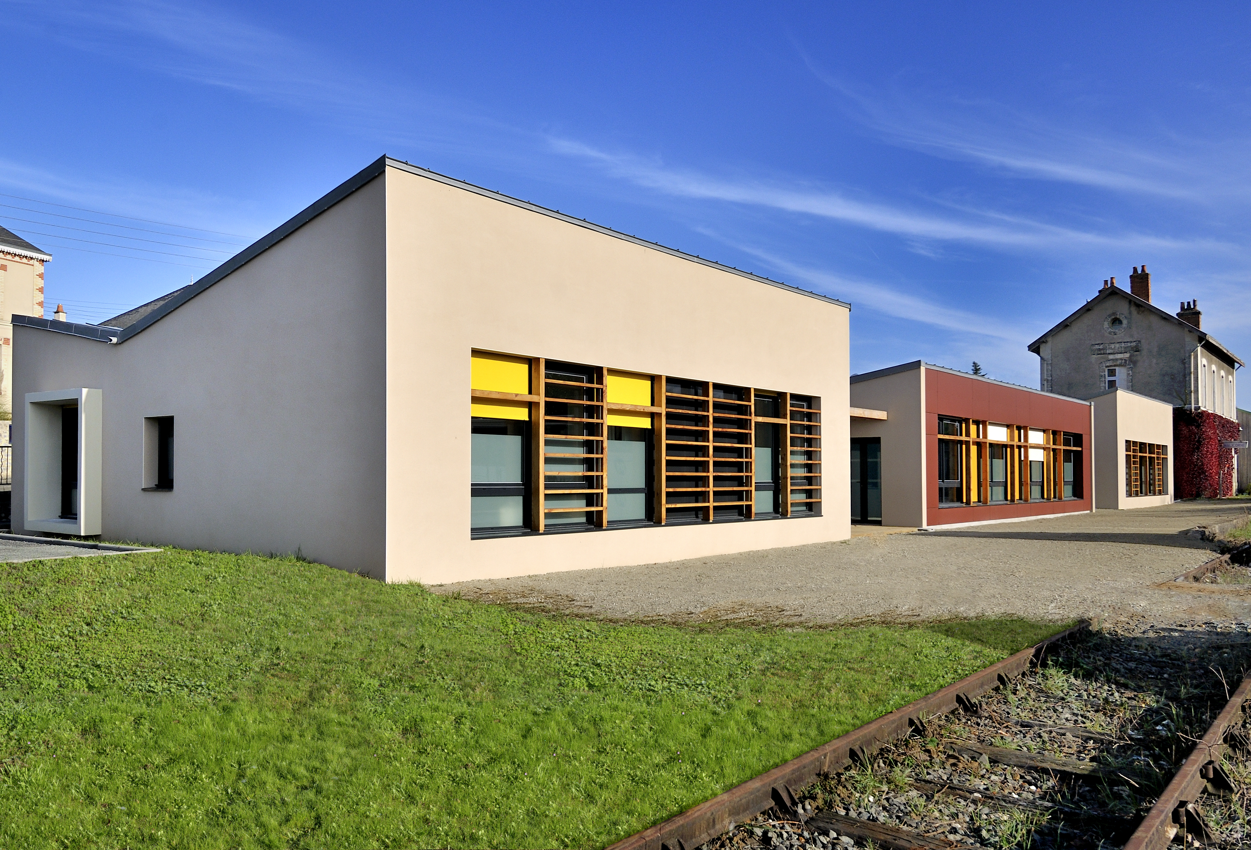 maison de santé malicorne RO.ME architectes, Photographe : Christophe Petiteau