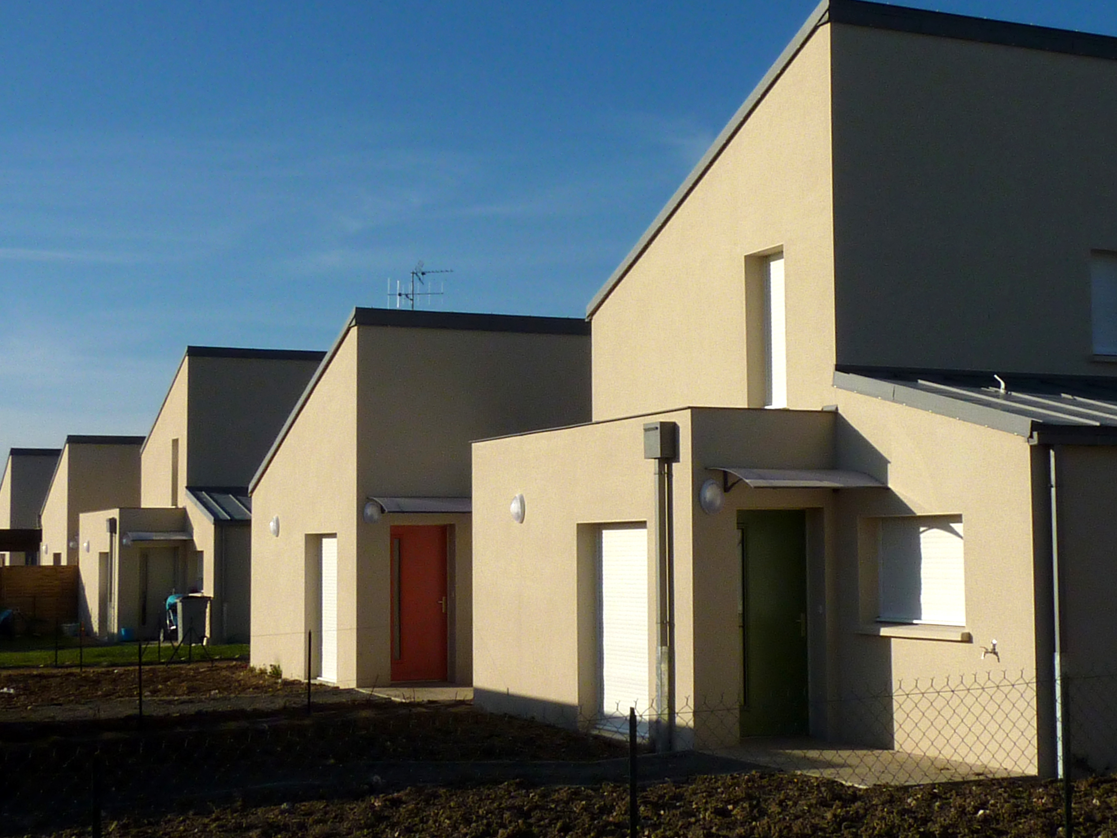 logements individuels - ZAC des Rogelins Saumur Loire Habitat RO.ME Architectes