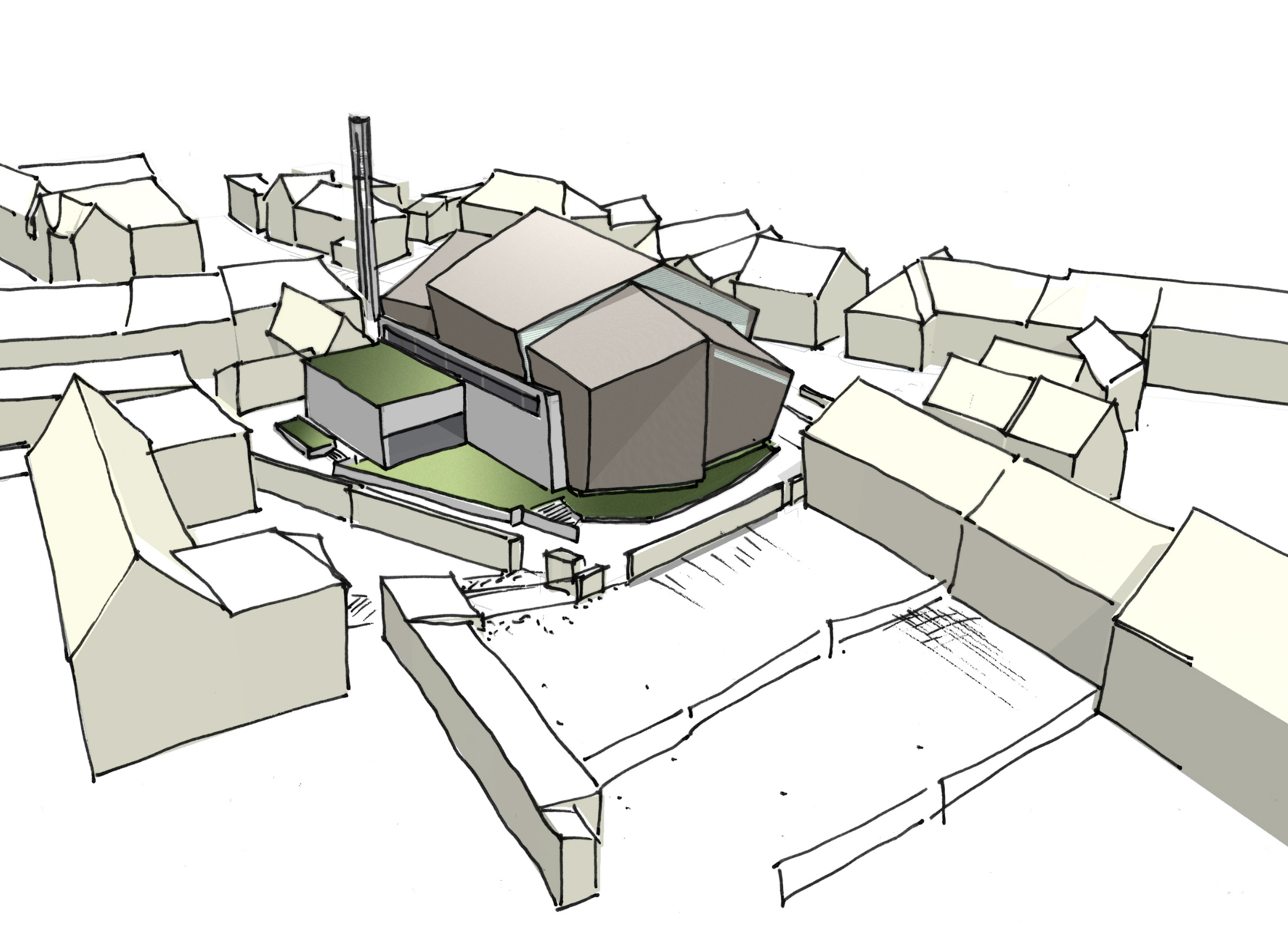 concours église sainte gemmes d'andigné RO.ME Architectes