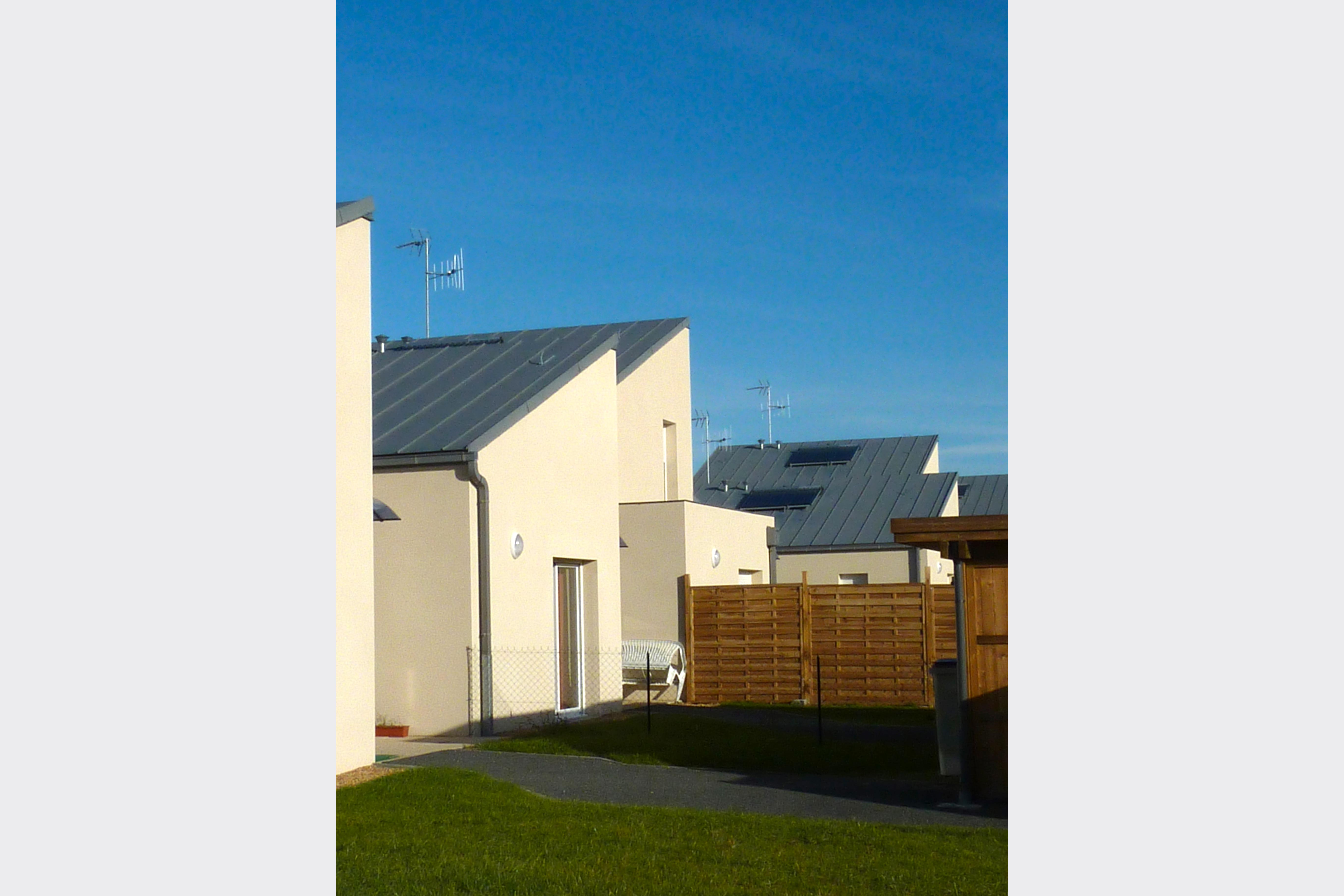 logements individuels - ZAC des Rogelins Saumur Loire Habitat RO.ME Architectes