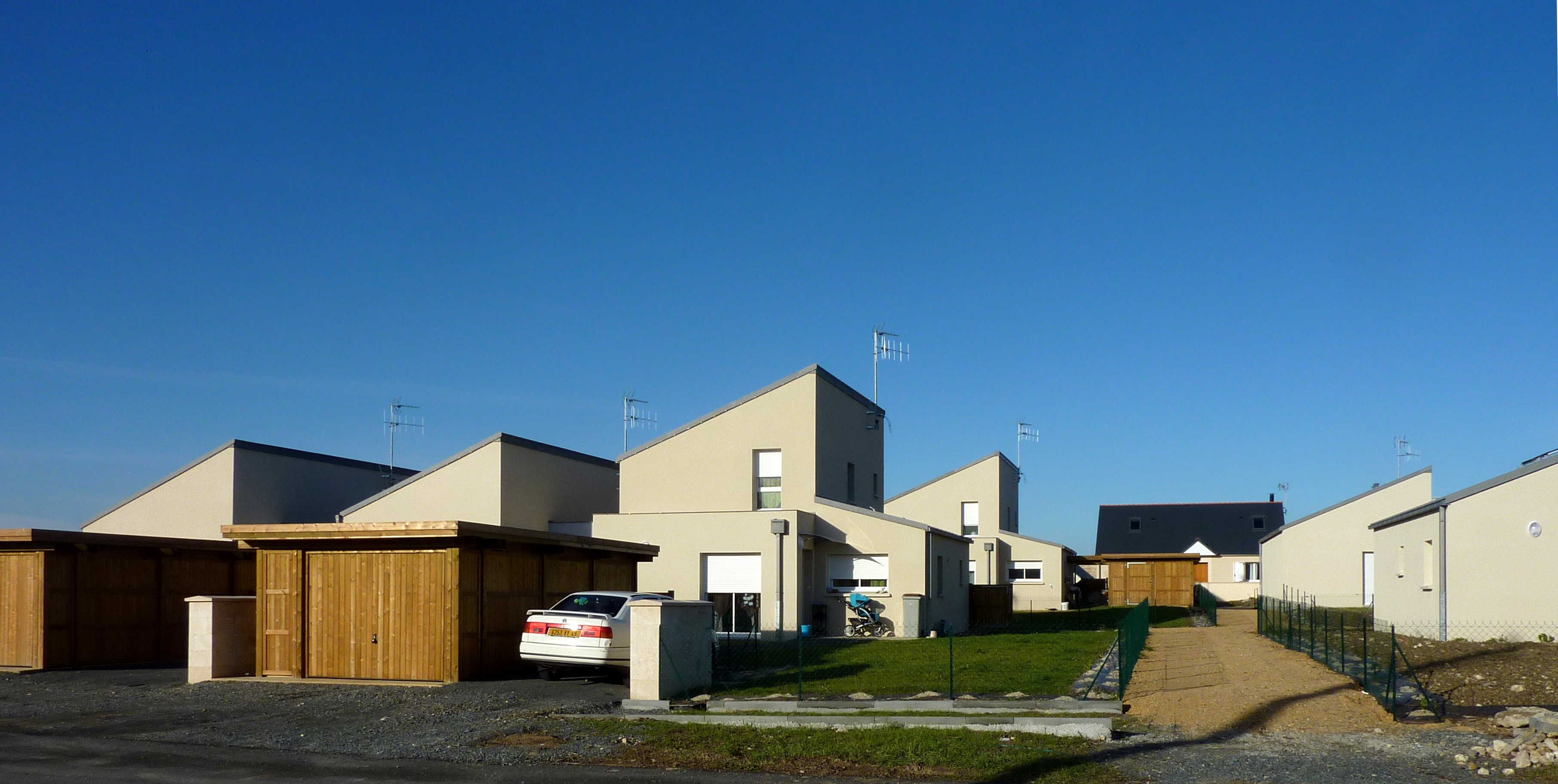 logements individuels - ZAC des Rogelins Saumur Loire Habitat RO.ME Architectes