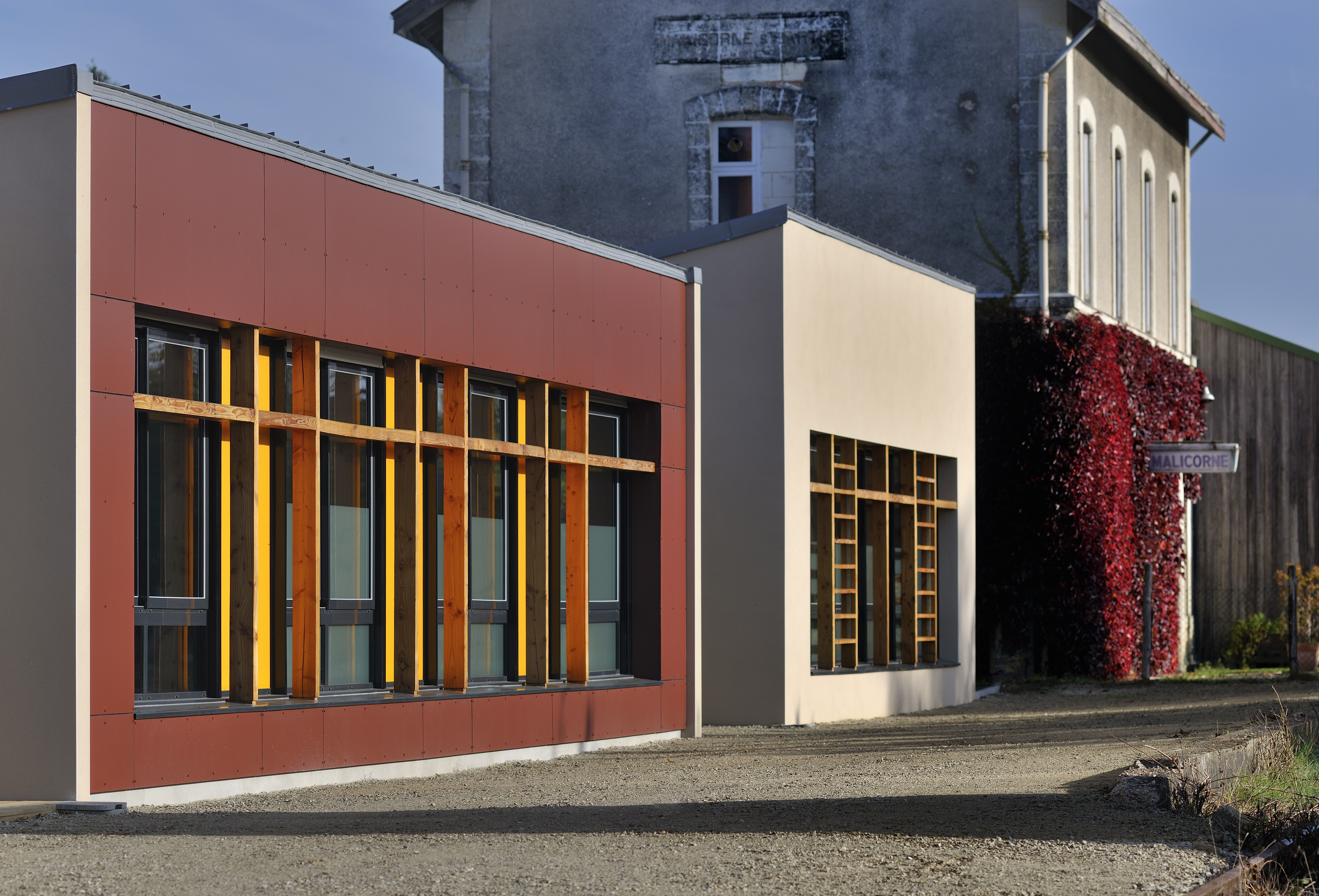 maison de santé malicorne RO.ME architectes, Photographe : Christophe Petiteau