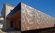 Extension Mairie Briollay RO.ME Architectes photo Paul Grandsard