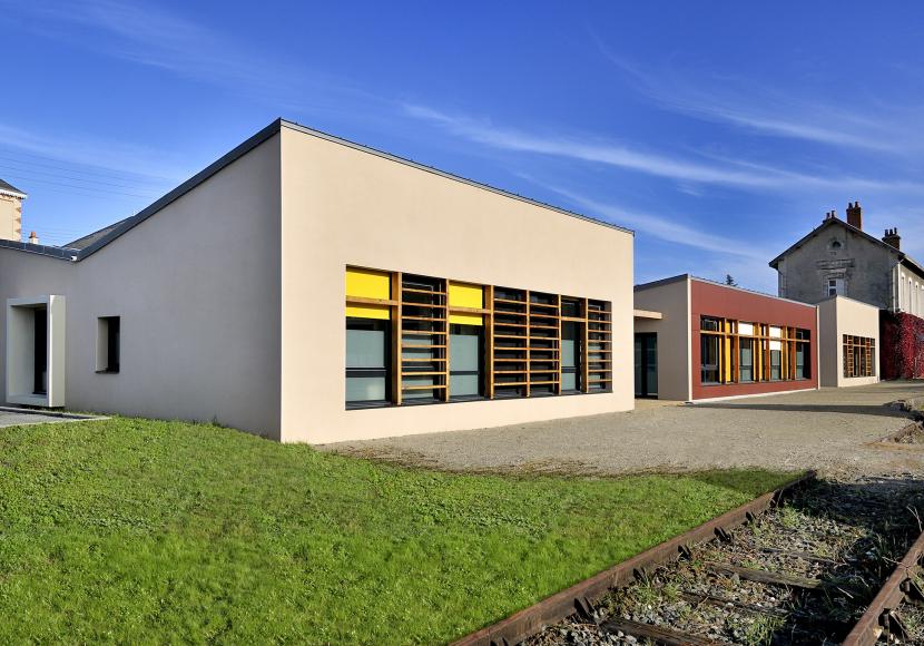 maison de santé malicorne RO.ME architectes, Photographe : Christophe Petiteau